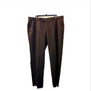 Mens Wool Black Formal Trousers Pants